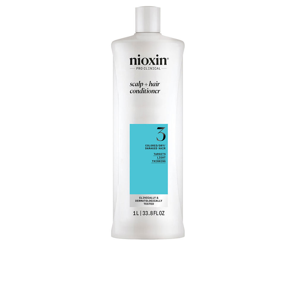 Nioxin System 3 - Conditioner - Dyed and Damaged Hair with Mild Weakening 1000 ml