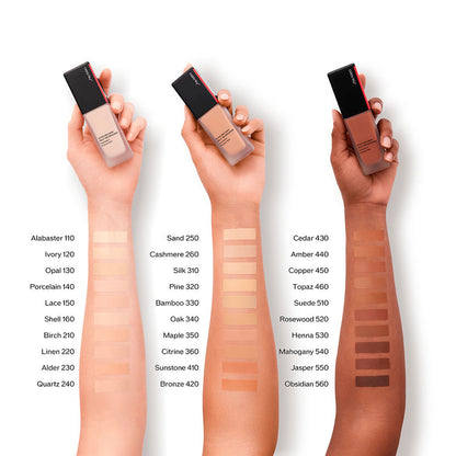 Shiseido Synchro skin self refreshing foundation spf30 