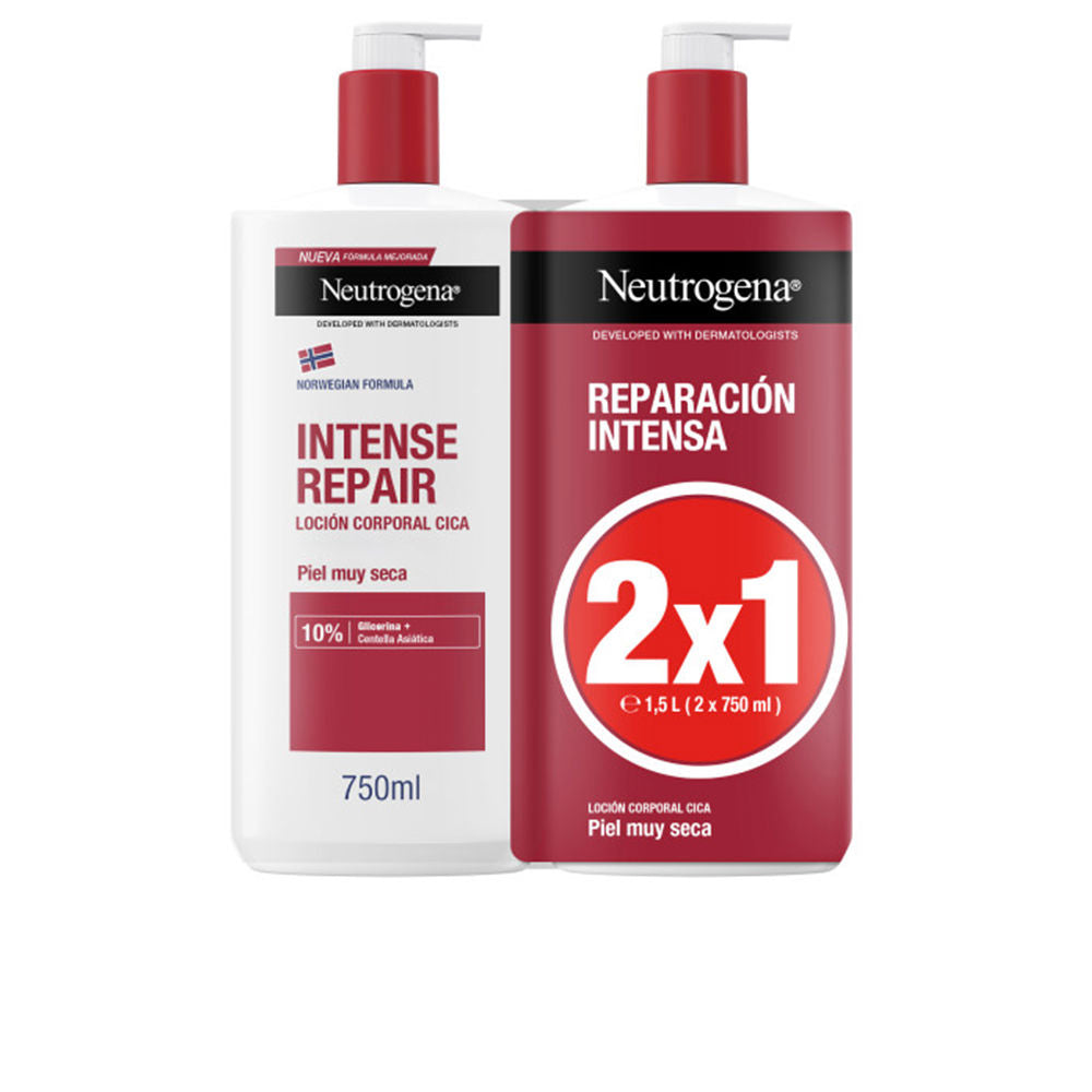 Neutrogena Intense Repair Lotion for Very Dry Skin Pack 2 X 750 ml