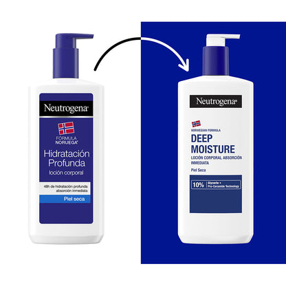Neutrogena Deep Hydration Dry Skin Lotion Pack 2 X 750 ml