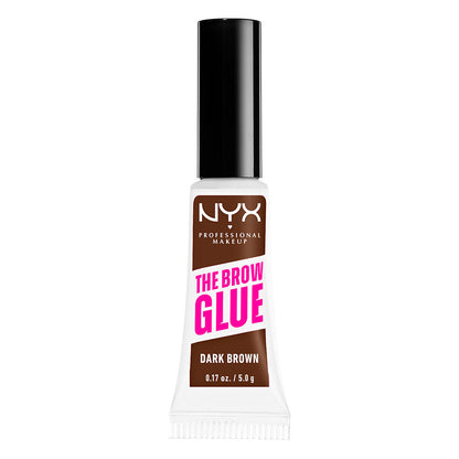 Nyx Professional Make Up NYX Pro Makeup The Brow Glue Gel Modelador de Sobrancelhas Instantâneo 04 Dark Brown 5g