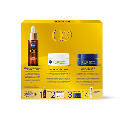 Nivea Q10 Anti-Aging Routine Case 3 pcs