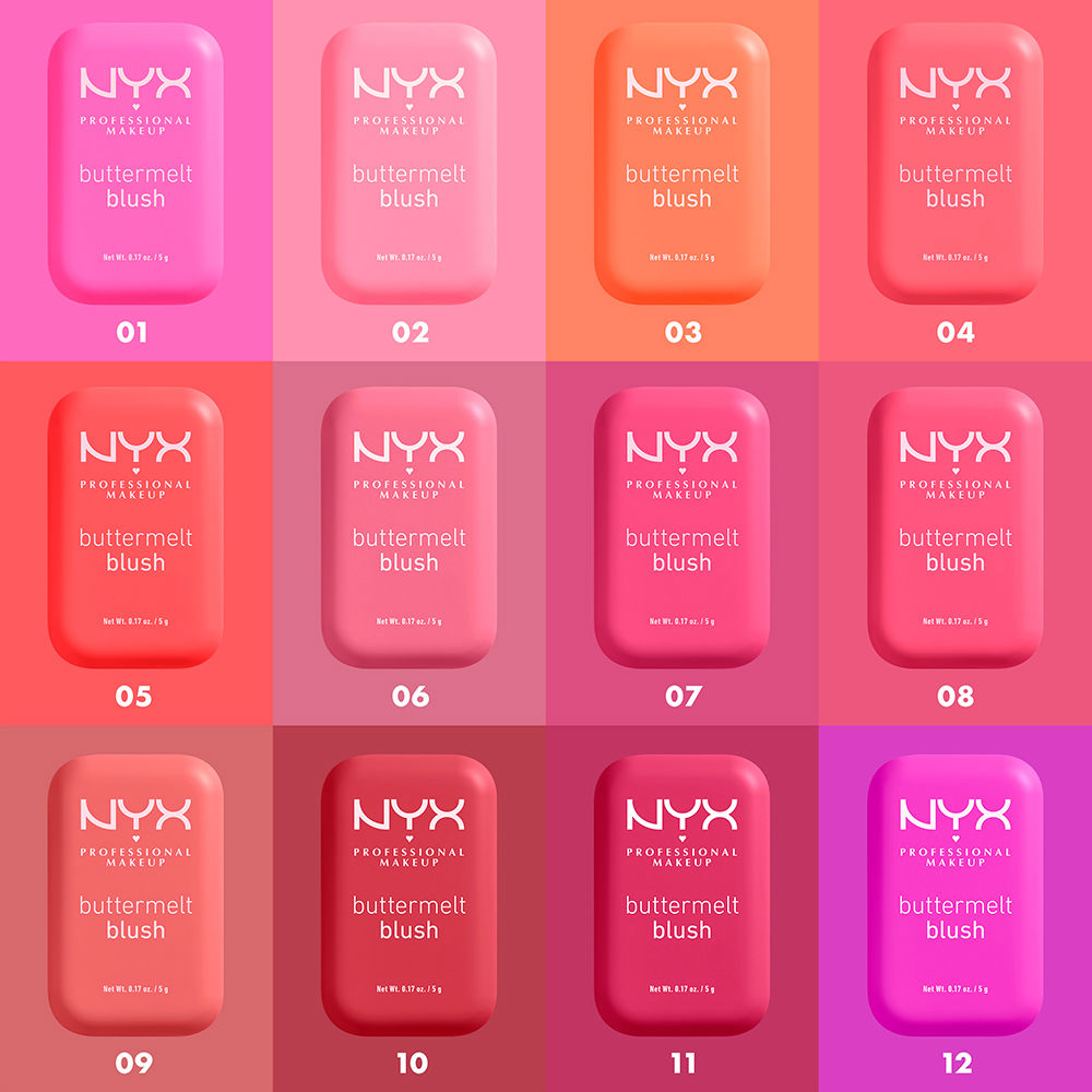 Nyx Professional Make Up NYX Pro Makeup Buttermelt Blush 01 My Butta Half 5g