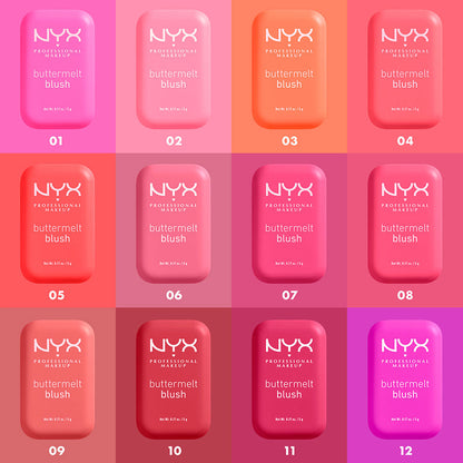 Nyx Professional Make Up NYX Pro Makeup Buttermelt Blush 01 My Butta Half 5g