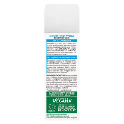 Garnier Delial Super UV Stick SPF50+ 9 gr