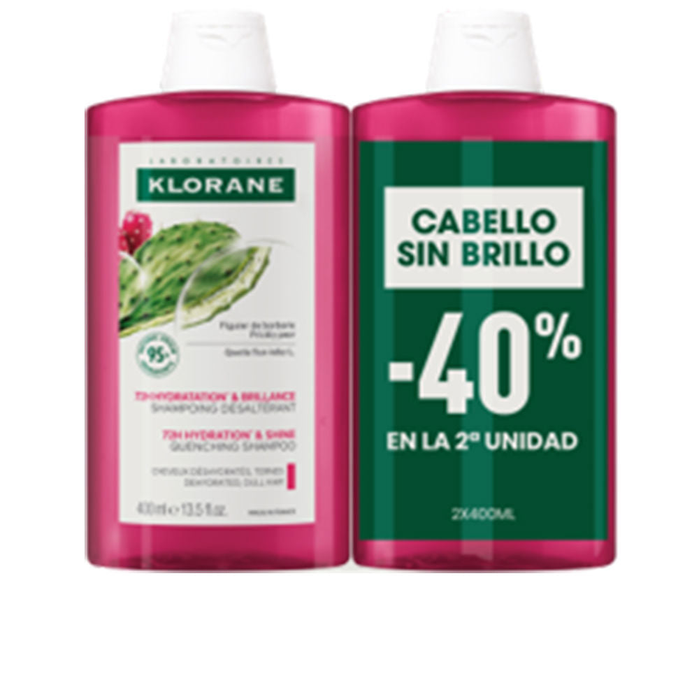 Klorane Barbarian Fig Shampoo Pack 2 X 400 ml