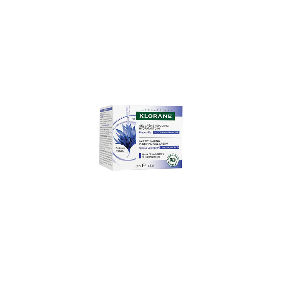 Klorane Bio Cornflower &amp; Hyaluronic Acid Gel-Cream for Face and Eyes 50 ml