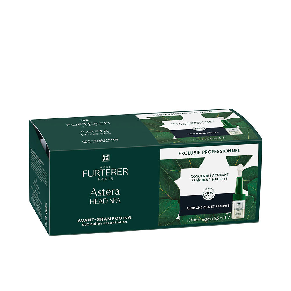 Rene Furterer Professional Head Spa Astera Astera Concentrated Soothing Freshness and Purity Ampoules 16 U