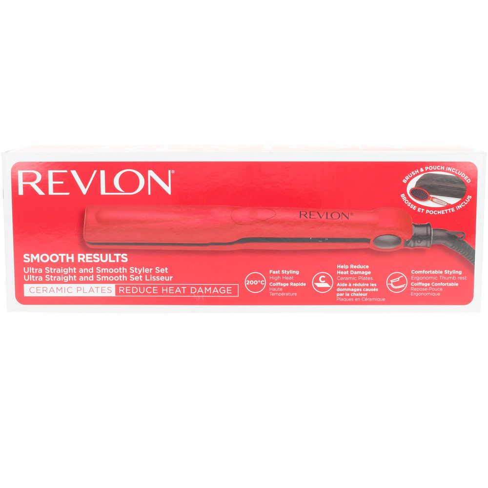Revlon Professional Smooth Results Rvst2176 Hair Straightener Case 3 pcs
