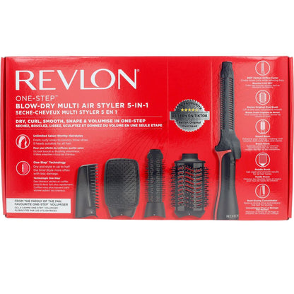 Revlon Professional One-Step Multi Air Styler 5 in 1 Case 5 pcs