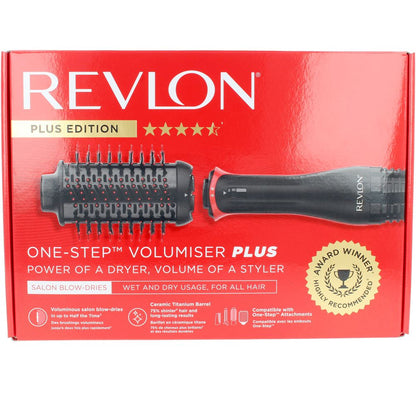Revlon Professional One-Step Volumiser Plus Rvdr5298e Cepillo Secador Moldeador 1 U