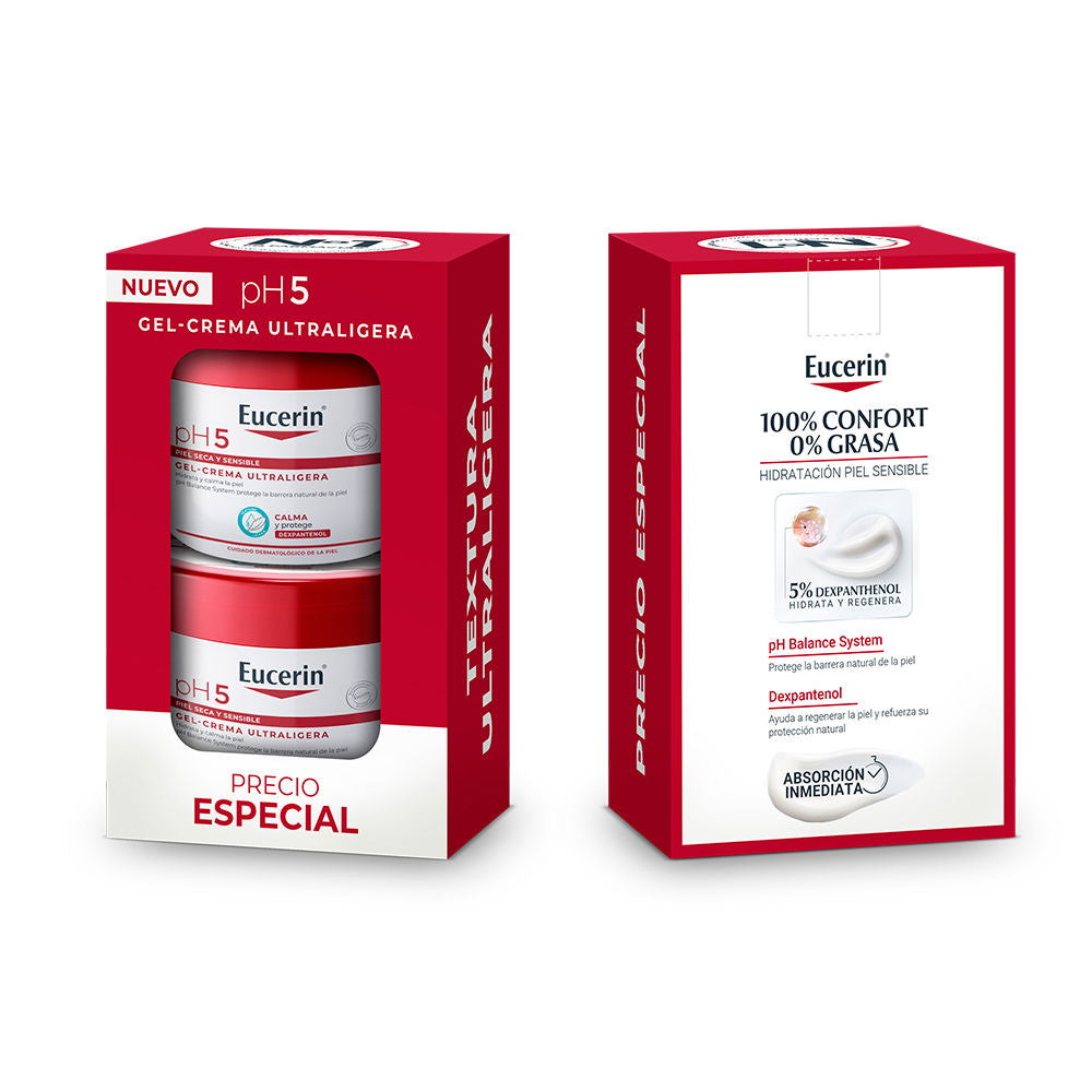 Eucerin Ph5 Ultralight Gel-Cream Pack 2 X 350 ml
