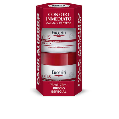 Eucerin Ph5 Sensitive Skin Cream Pack 2 X 75 ml