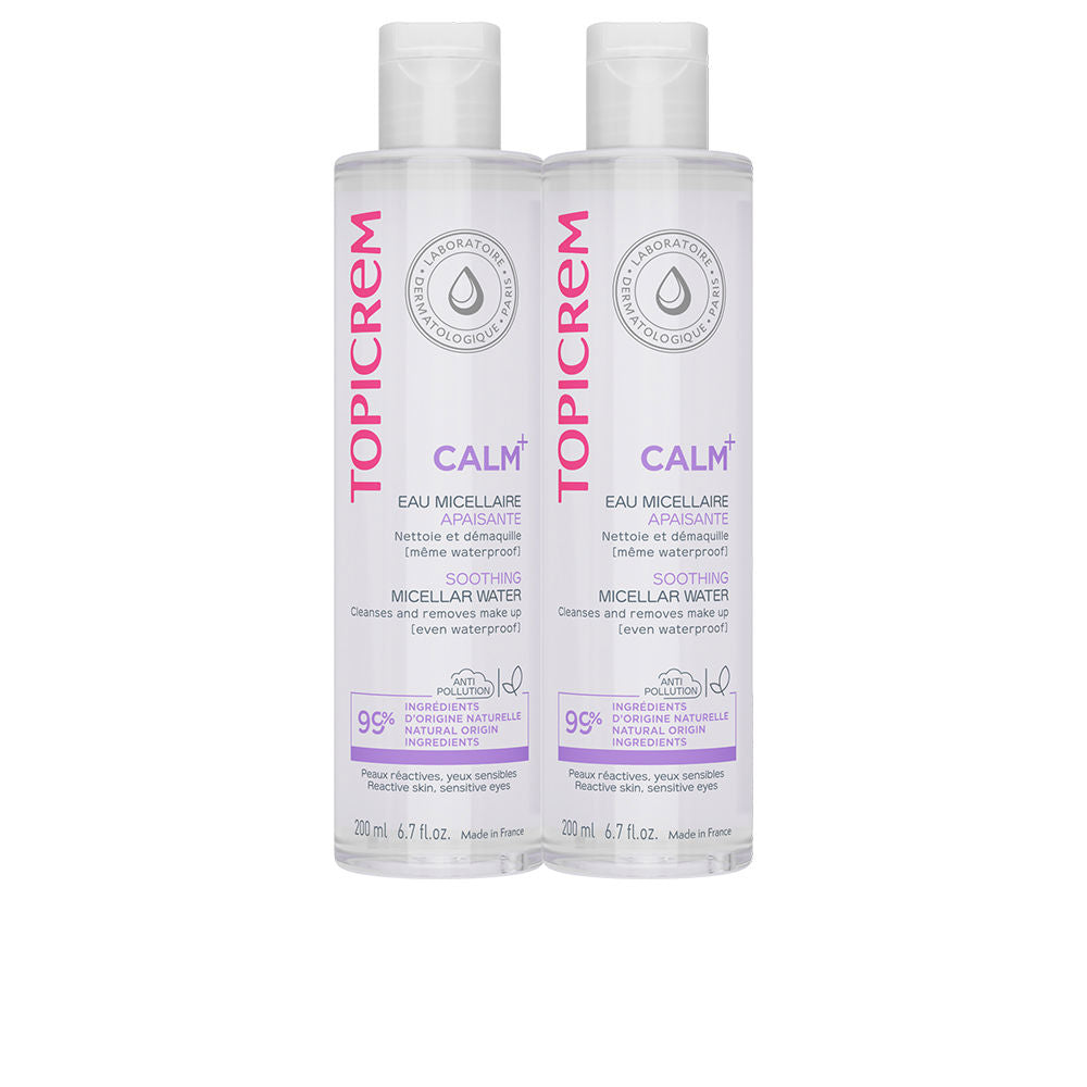 Topicrem Calm+ Soothing Micellar Water Pack 2 X 200 ml