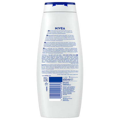 Nivea Creme soft gel shower cream 650 ml