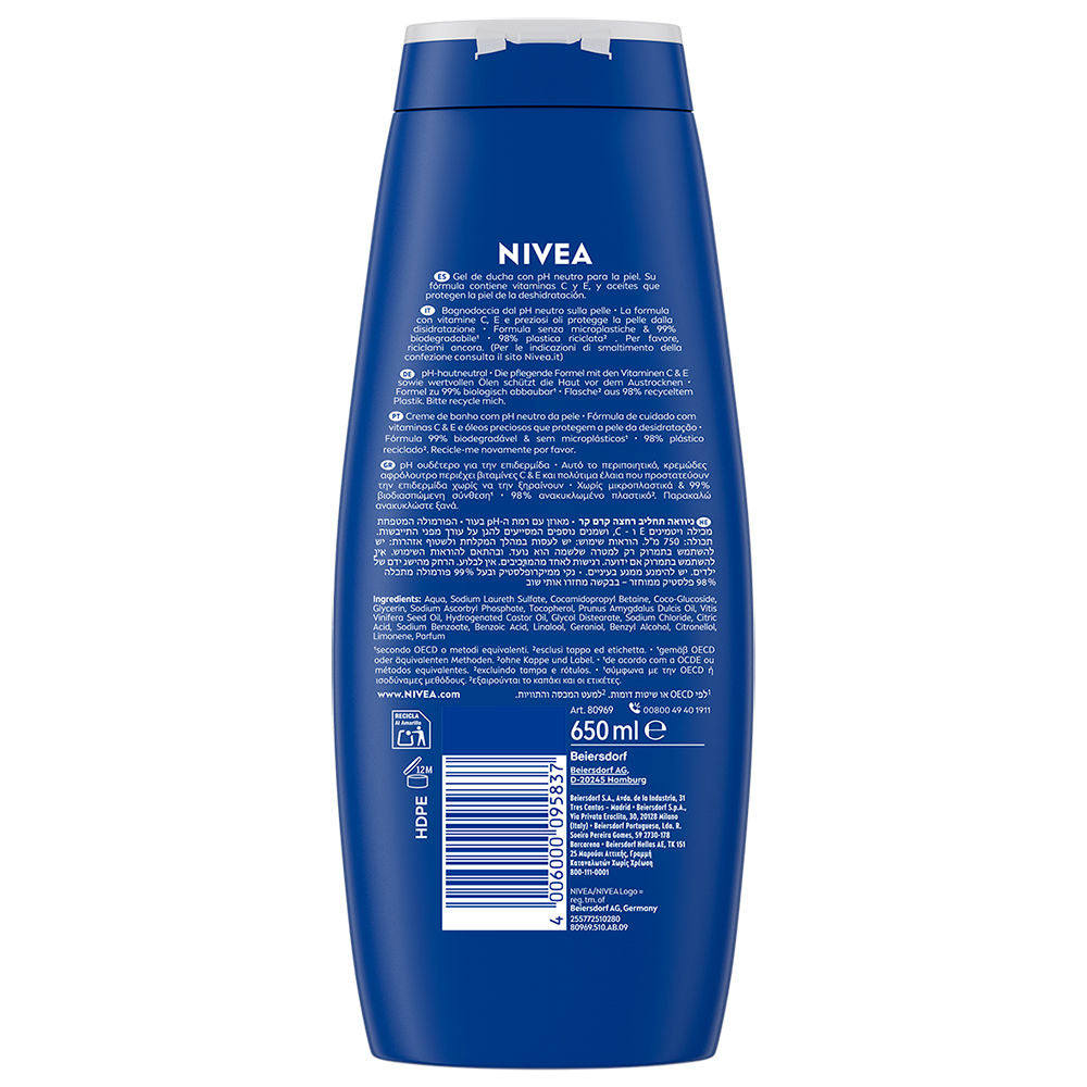 Nivea Creme care gel shower cream 650 ml