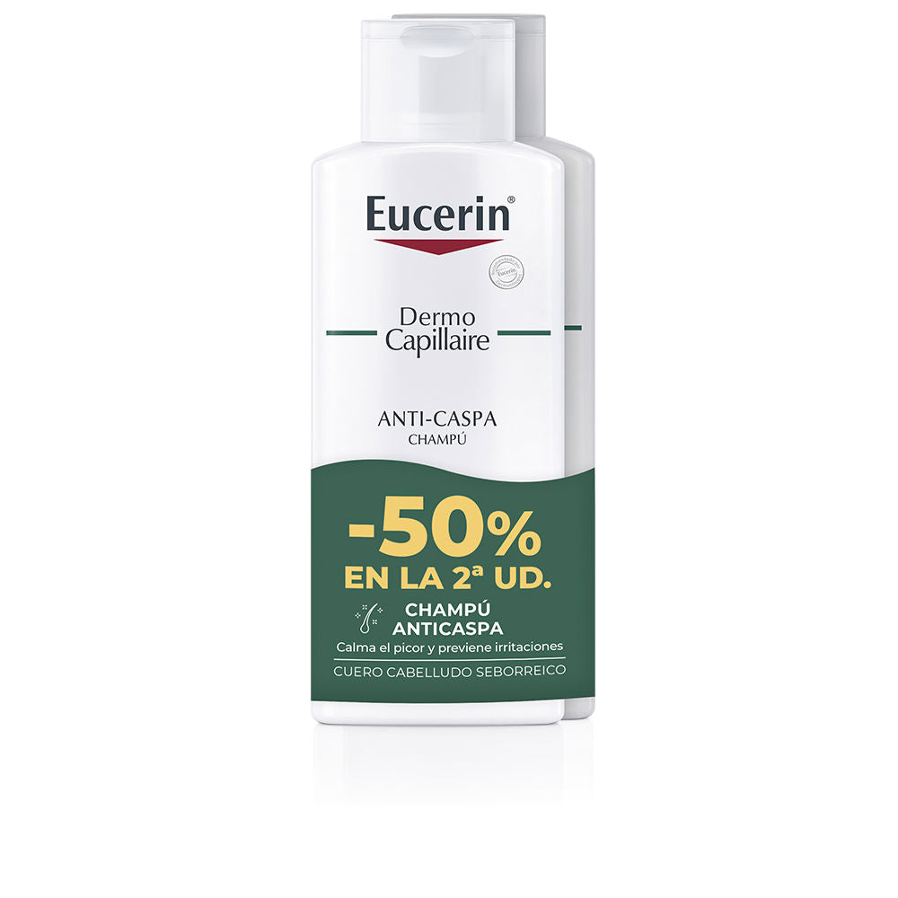 Eucerin Dermo Capillaire Anti-Dandruff Shampoo Pack of 2 X 250 ml