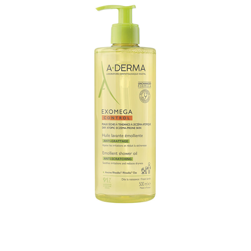 A-Derma Exomega Control Emollient Shower Oil 500 ml