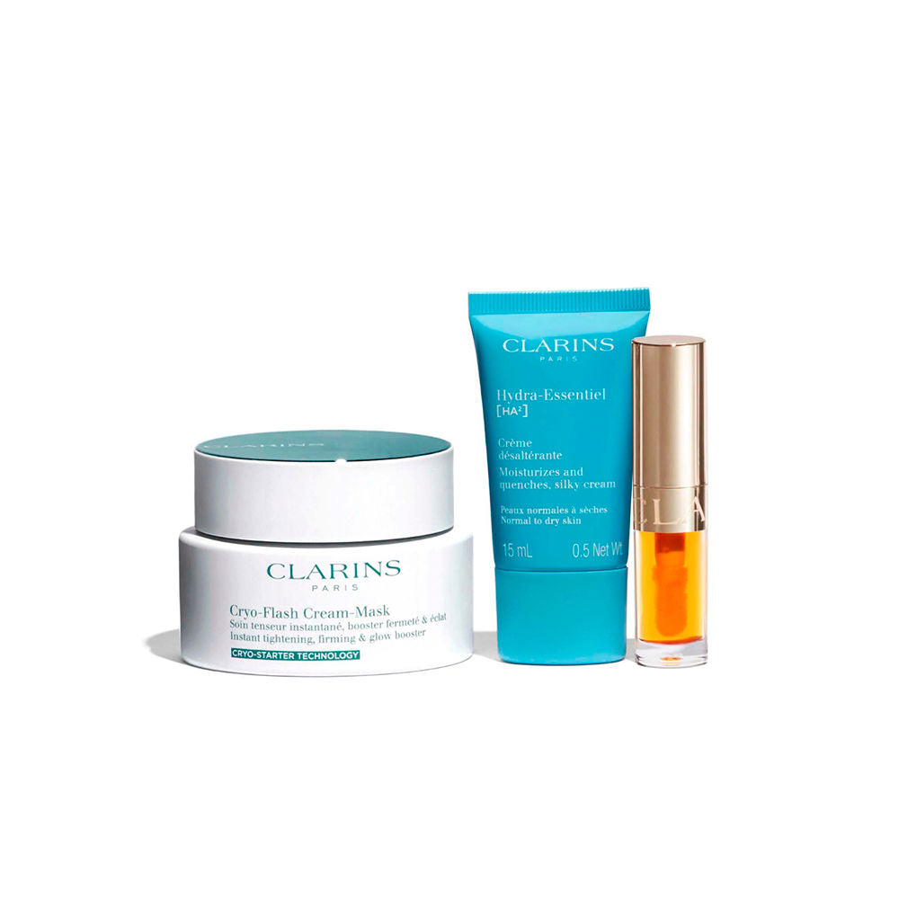 Clarins Cryo flash mascarilla estuche 4 pz