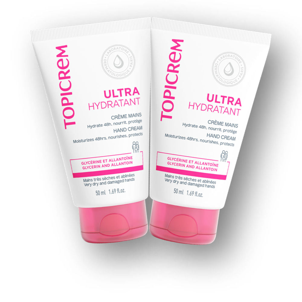 Topicrem Uh Ultra Moisturizing Hand Cream 2 X 50ml Pack