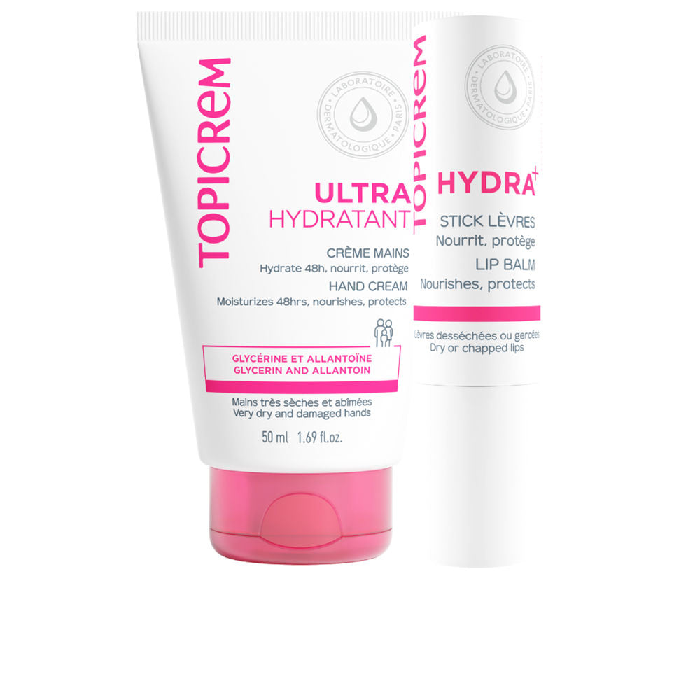 Topicrem Uh Hand Cream + Lip Balm 2 U