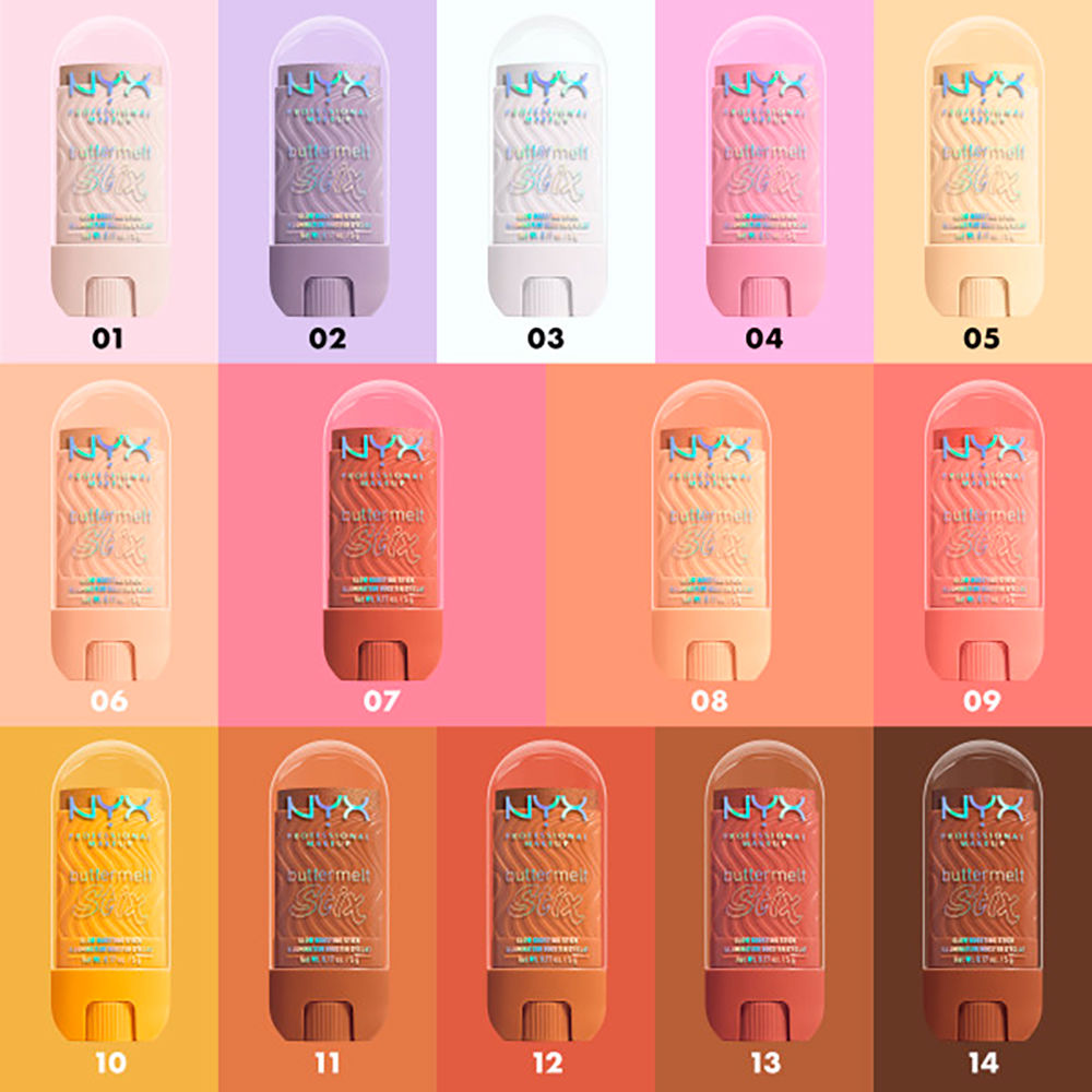 Nyx Professional Make Up Buttermelt Stix Glow Boosting Stick 