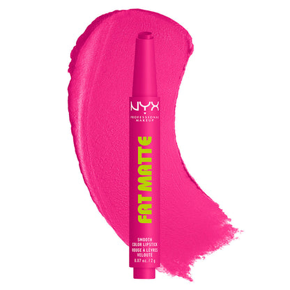 Nyx Professional Make Up Fat Matte Smooth Color Lipstick 