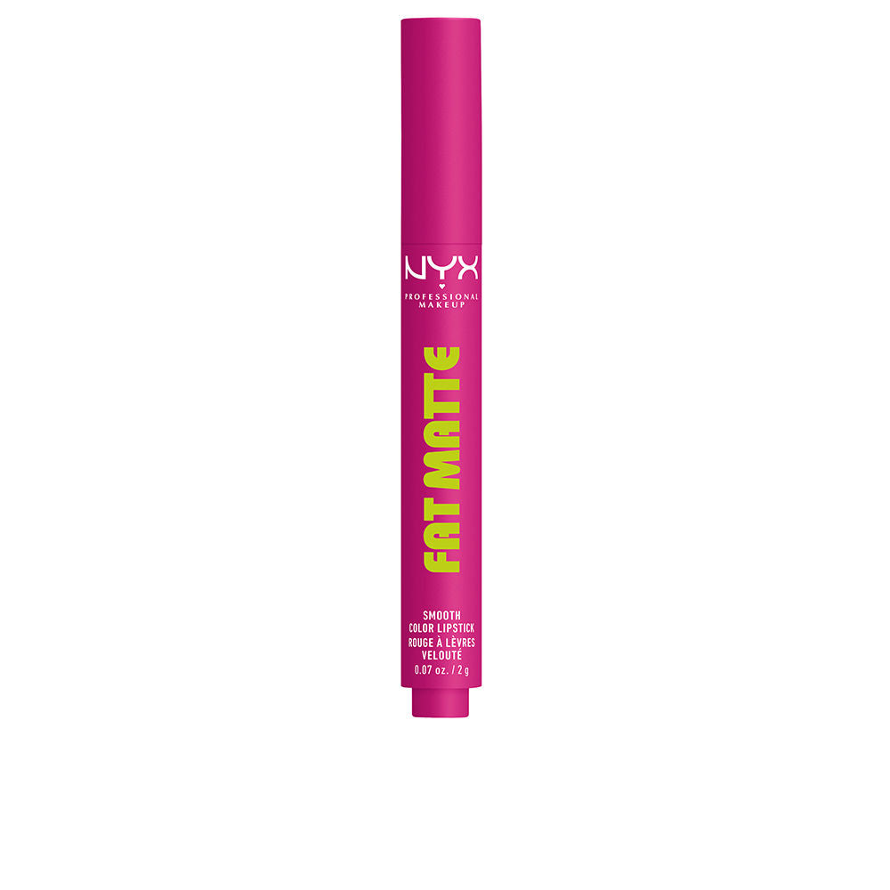 Nyx Professional Make Up Fat Matte Smooth Color Lipstick 