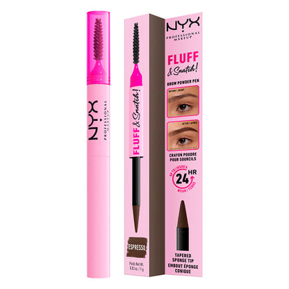 Nyx Professional Make Up Fluff &amp; Snatch! Brow Powder Pen 
