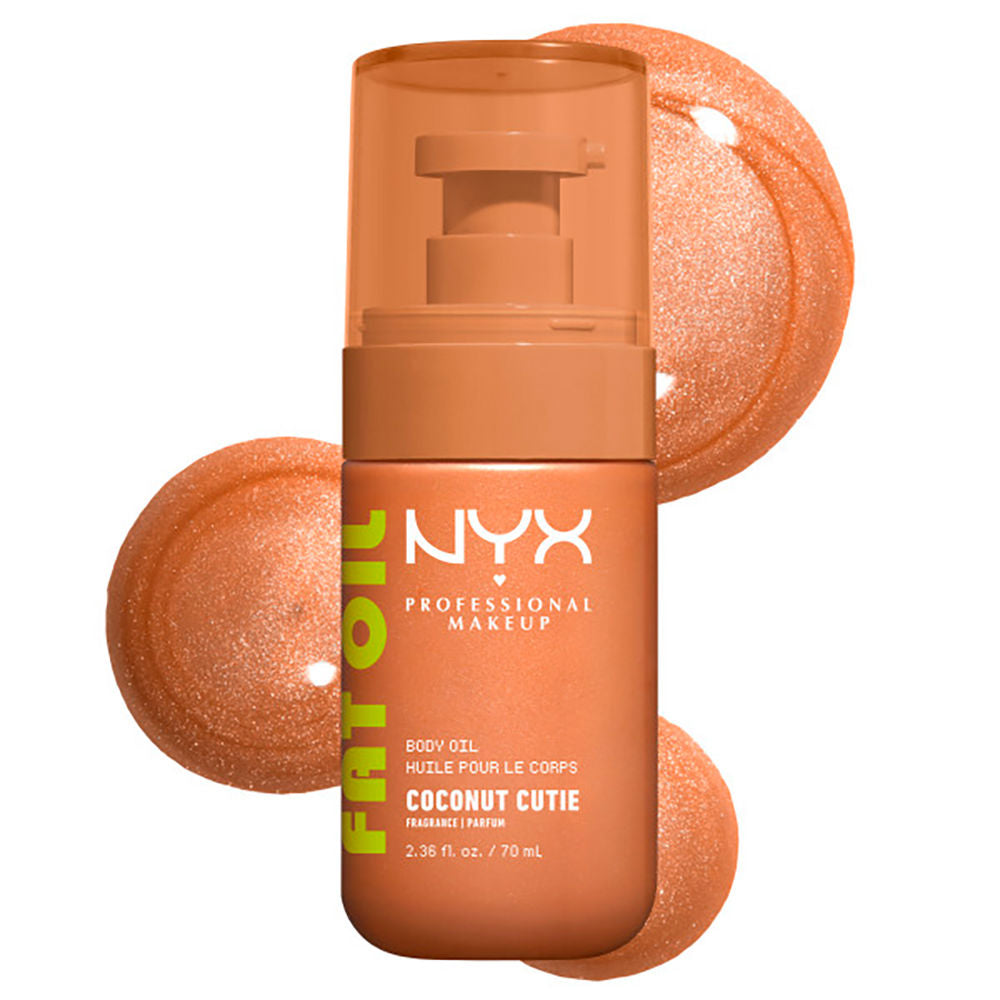 Nyx Professional Make Up Fat Oil Body Oil Coconut Cutie 70 ml