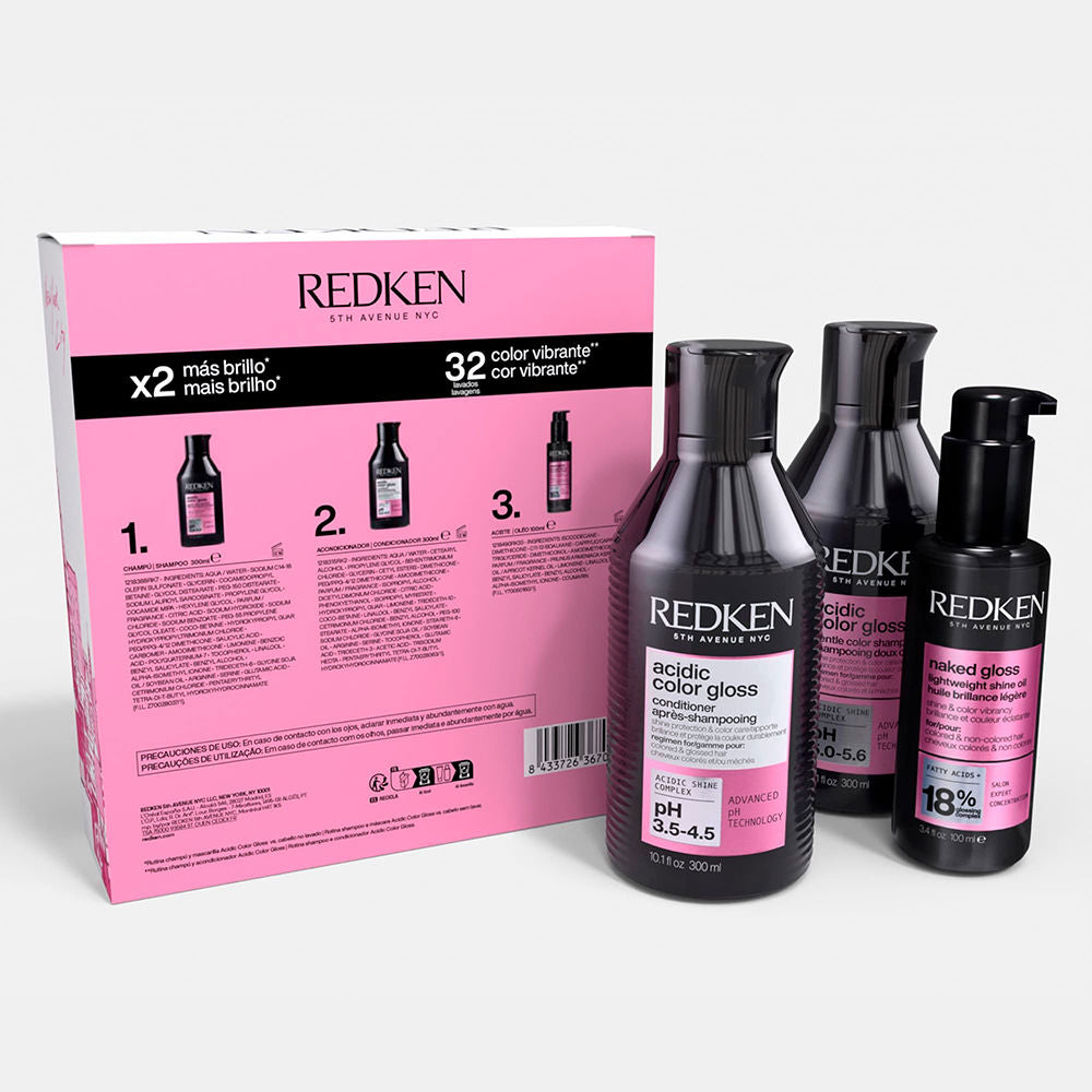 Redken Acidic Color Gloss Case 3 pcs