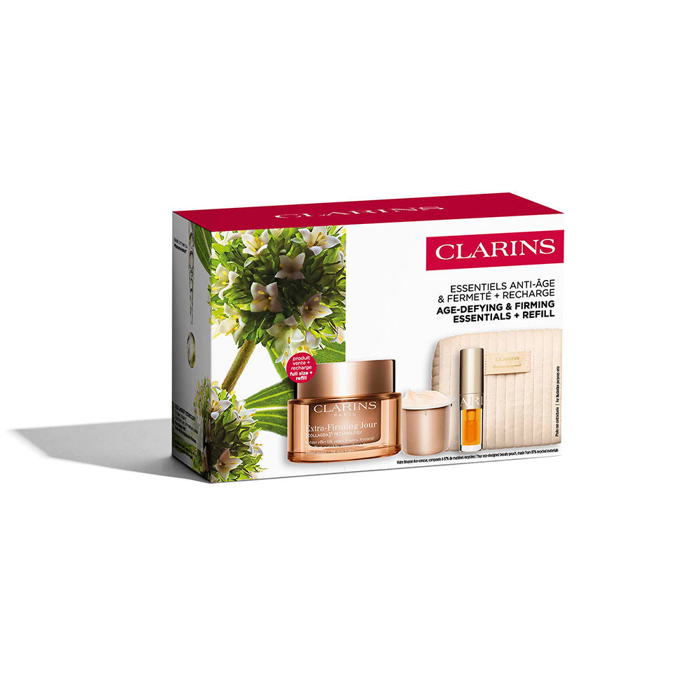 Clarins Extra Firming Cream for All Skin Types, 4-Piece Set