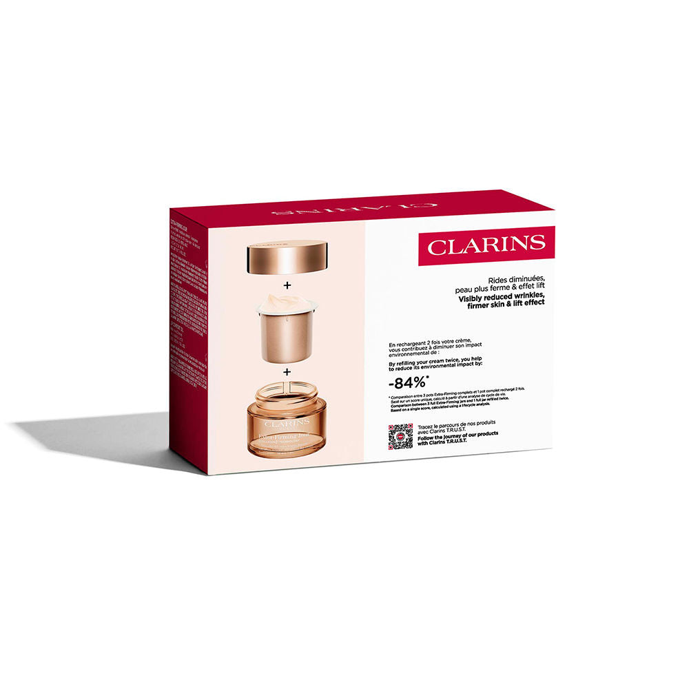 Clarins Extra Firming Cream for All Skin Types, 4-Piece Set