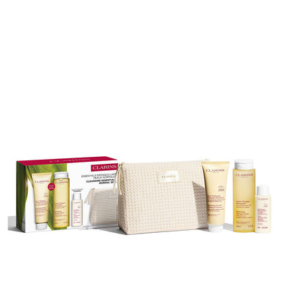 Clarins Normal-Dry Skin Cleansing Essentials 4-Piece Set