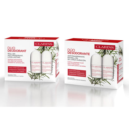 Clarins Roll-on Deodorant 2 X 50 ml