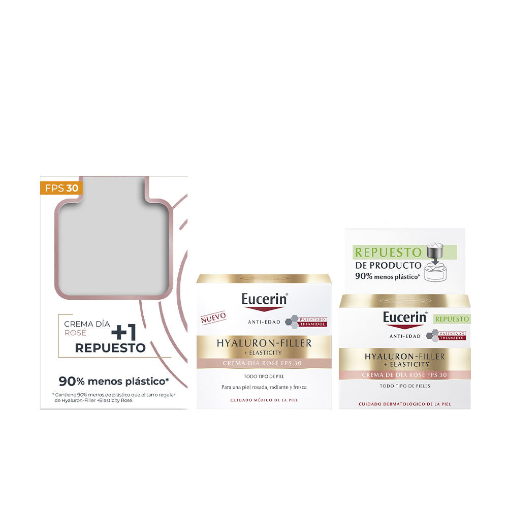 Eucerin Hyaluron-Filler + Elasticity Rosé Day Cream SPF30 + Refill 2 Units