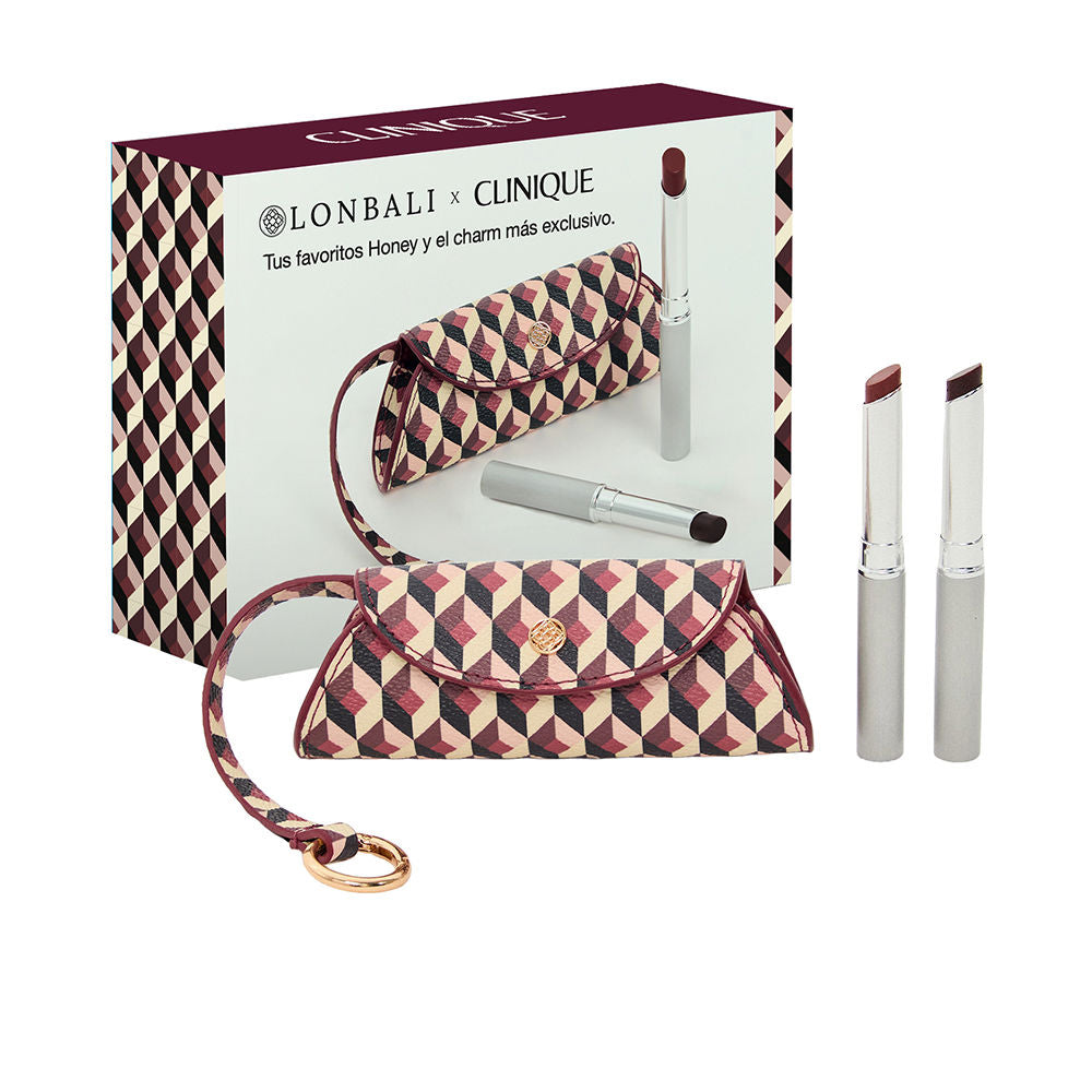 Clinique Lonbali X Clinique Almost Lipstick Set 3 pc