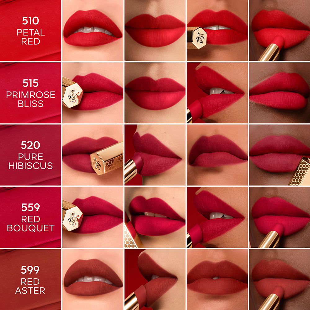 Guerlain Kisskiss Blur Matte Lipstick 