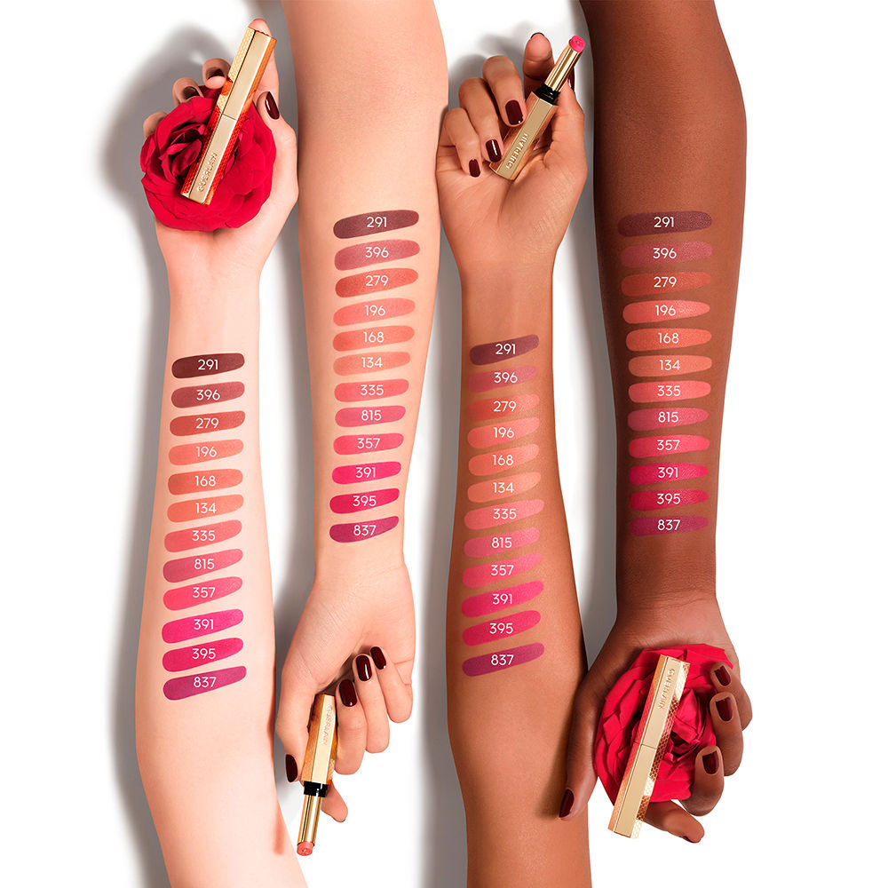 Guerlain Kisskiss blur matte barra de labios recarga 