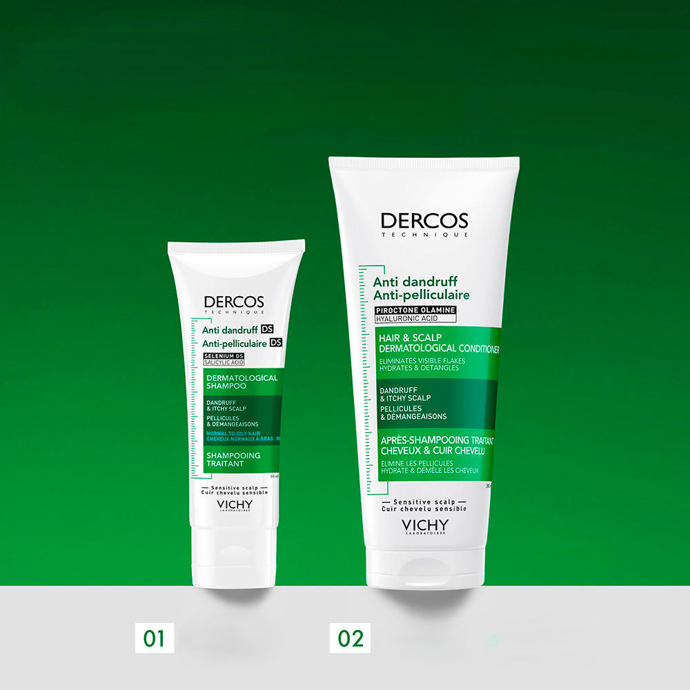 Vichy Dercos Anti-Dandruff Shampoo for Oily Hair 95 ml