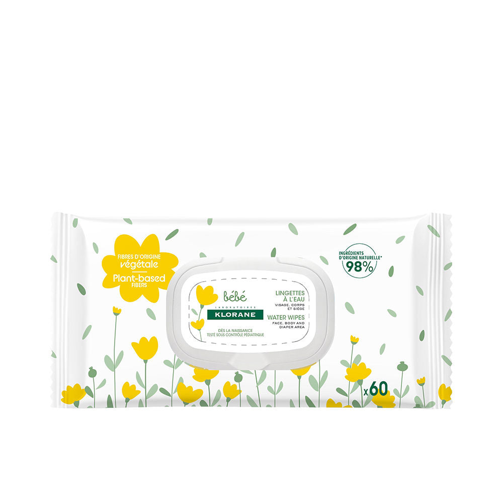 Klorane Bébé Gentle Cleansing Wipes 60 U
