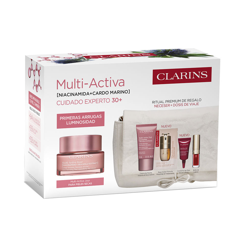 Clarins Multi-Active Jour Peaux Sèches Estuche 5 Pz