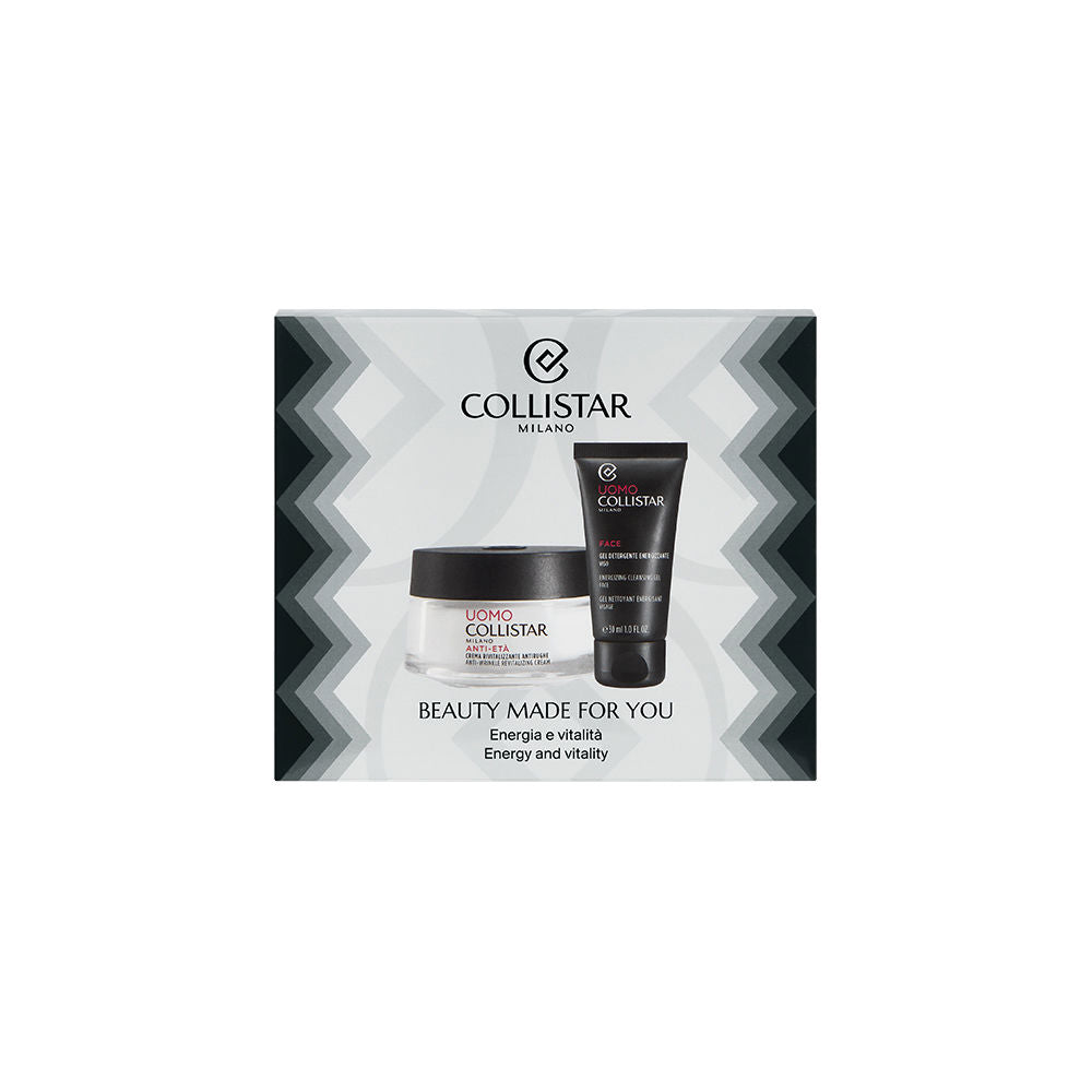 Collistar Uomo Revitalizing Anti-Wrinkle Cream 2-Piece Set