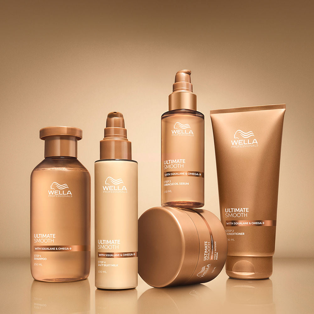Wella Professionals Ultimate Smooth Silky Milk Lightweight Silky Balm, Smoothness and Frizz Control 30 ml