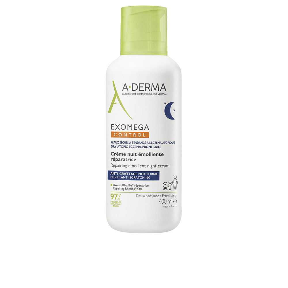 A-Derma Exomega Control Emollient Repairing Night Cream 400 ml