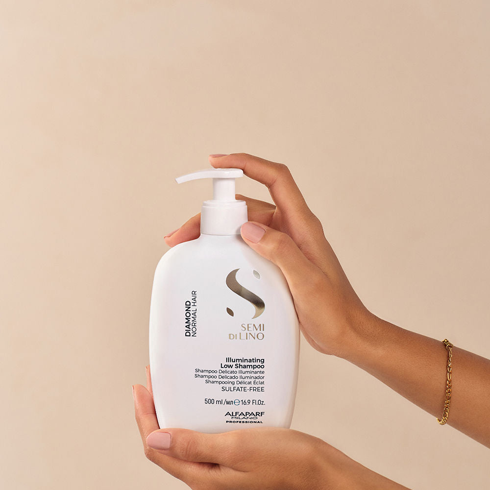Alfaparf Milano Semi Di Lino Diamond Illuminating Low Shampoo 500 ml