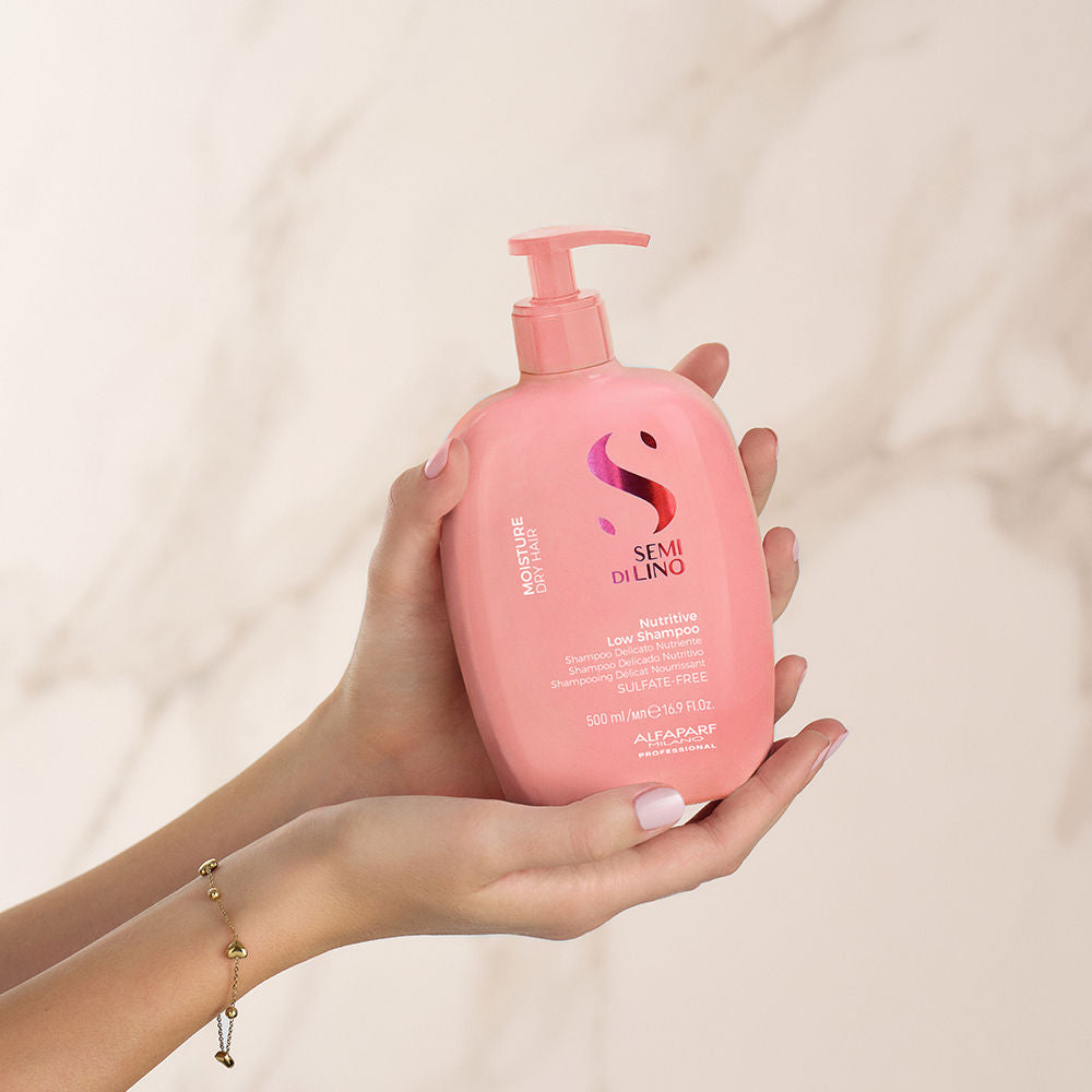 Alfaparf Milano Semi Di Lino Moisture Nutritive Low Shampoo 500 ml