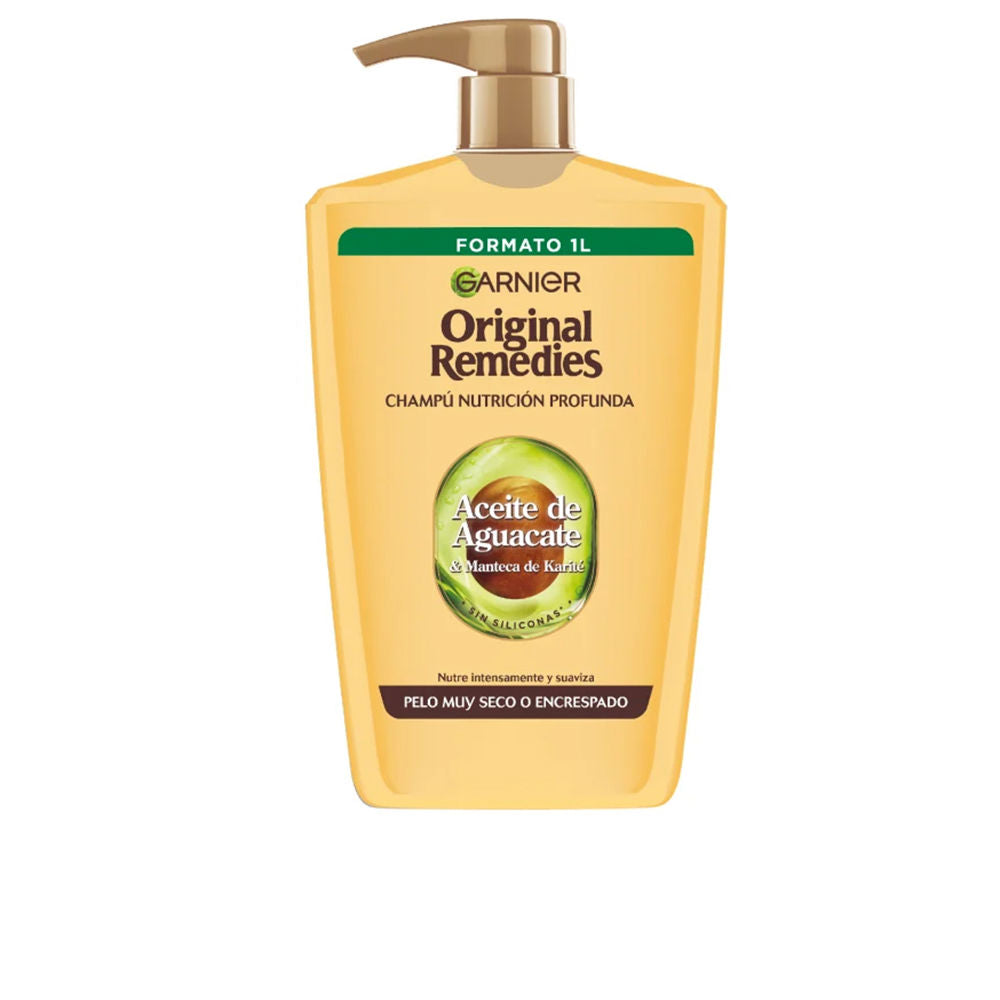 Garnier Original Remedies Avocado and Shea Shampoo 1000 ml