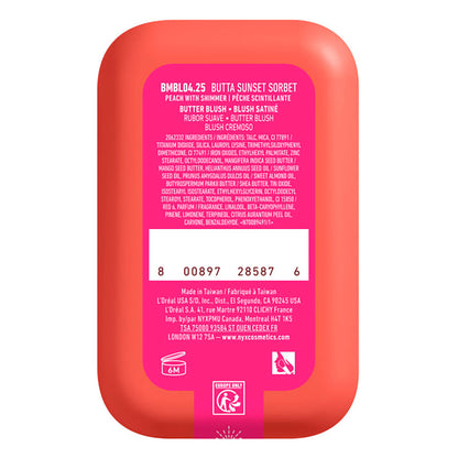 Nyx Professional Make Up Buttermelt Blush 