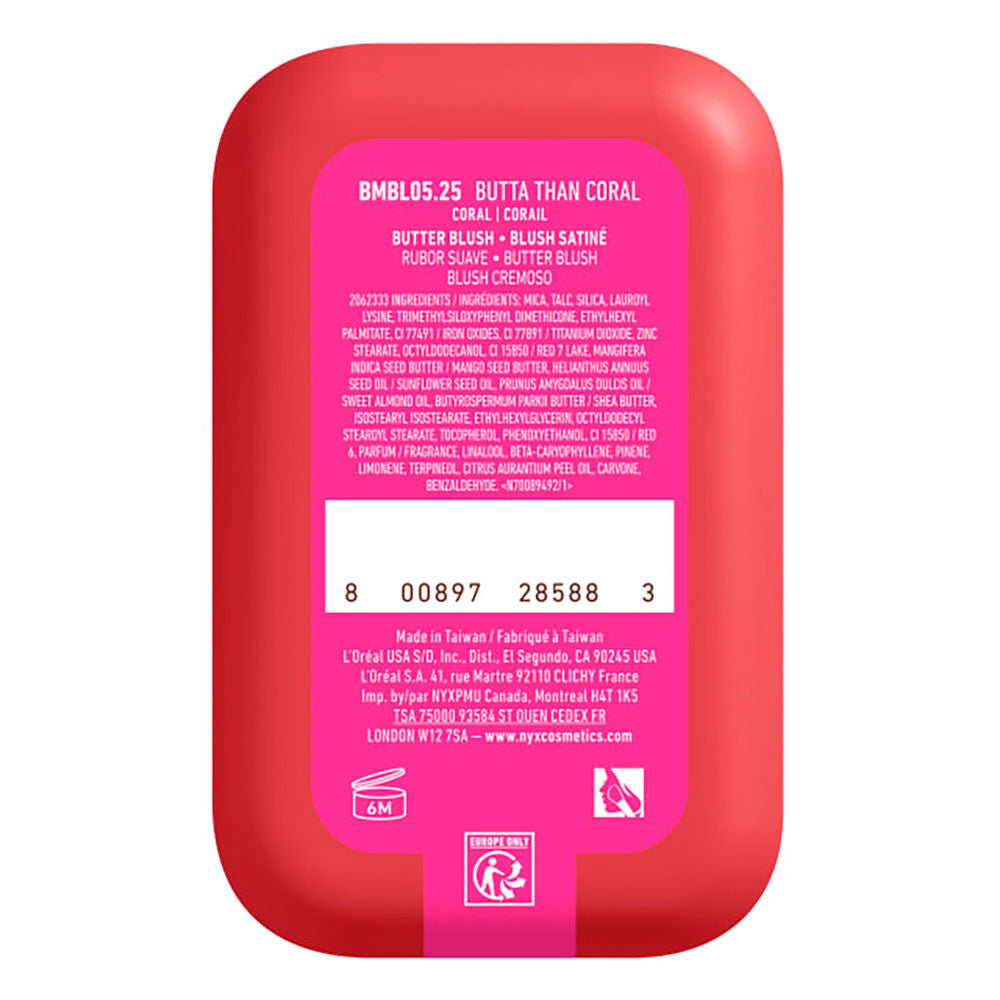 Nyx Professional Make Up Buttermelt Blush 